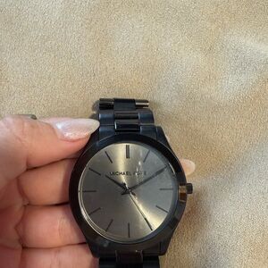 Michael Kors Charcoal Black Watch